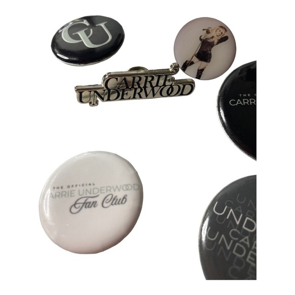 𝅺carrie Underwood Fan Club Concert pins - Picture 4 of 4